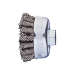 Cepillos Forma Vaso, Alambre Trenzado - Acero (ST) Ejecución Combitwist POS TBG 80/M14 CT ST 0,50 (CX 5 Un) PFERD