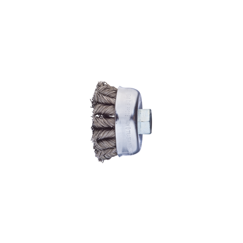 Cepillos Forma Vaso, Alambre Trenzado - Acero (ST) Ejecución Combitwist POS TBG 80/M14 CT ST 0,50 (CX 5 Un) PFERD