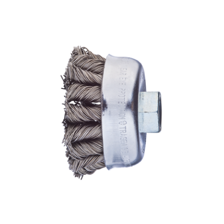 Cepillos Forma Vaso, Alambre Trenzado - Acero (ST) Ejecución Combitwist POS TBG 80/M14 CT ST 0,50 (CX 5 Un) PFERD