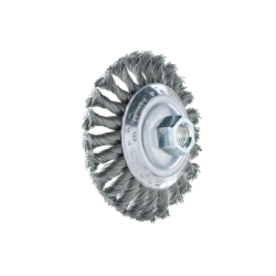 PFERD Threaded Bevel Brushes, Crimped - Steel Wire (ST)  POS KBG 10013/M14 ST 0,50 (CX 5 Un)
