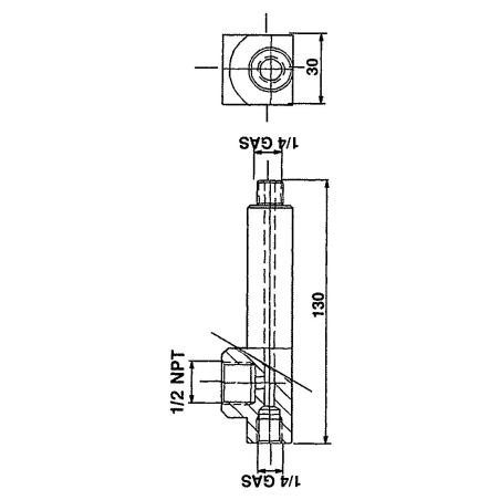 ADAPTADOR DE MANOMETRO