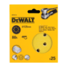 25 Discos De Lixa Com Velcro 125mm DeWalt G80