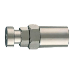 ANi Bayonet Connector With Sleeve For Rubber Hose 10/B ø 8 x 17 mm