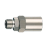 Conector Roscado Macho Com Luva Para Mangueira De Borracha 10/C 1/4 M ø 6 x 14 mm ANi