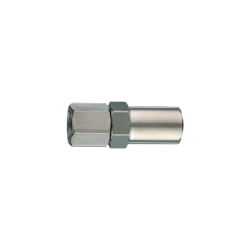 ANi Female Threaded Connector With Sleeve For Rubber Hose 10/D 1/4 M ø 8 x 17 mm