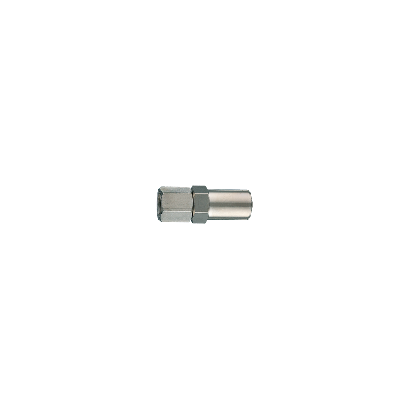ANi Female Threaded Connector With Sleeve For Rubber Hose 10/D 1/4 M ø 8 x 17 mm