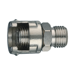 ANi Male Fitting With Milled Nut 11/A 1/4 M