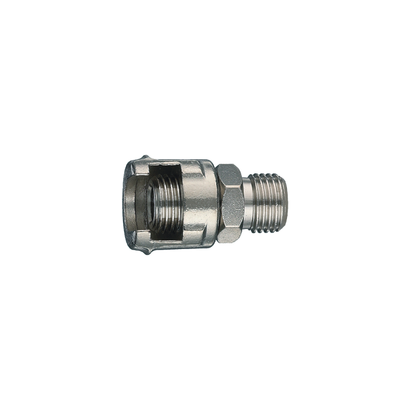 ANi Female Fitting With Milled Nut 11/C 3/8 F ANi Female Fitting With Milled Nut 11/C 3/8 F