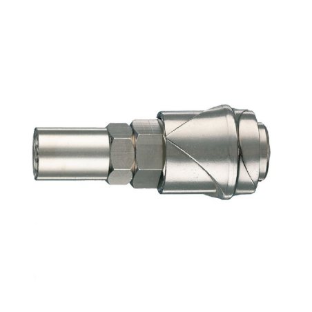 ANi Dual Pin Universal Quick Coupler With Sleeve For Rubber Hose UR/6 B ø 8 x 17 mm