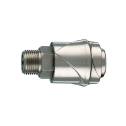 ANi Dual Pin Universal Quick Coupler With Sleeve For Rubber Hose UR/7 B 3/8 M