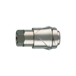 Acoplador Rápido Universal Dual Pin Com Tubo Para Mangueira De Borracha - Rosca Macho E Fêmea UR/7 C 1/4 F ANi
