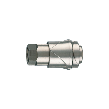 ANi Dual Pin Universal Quick Coupler With Sleeve For Rubber Hose UR/7 C 1/4 F