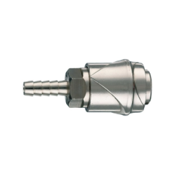 Acoplador Rápido Universal Dual Pin Com Tubo De Tubulação E Sistema De Segurança UR/7 E ø 10 mm ANi
