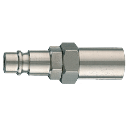 Engrenagem De Conexão Rápida Com Perfil Alemão Com Montagem Para Mangueira De Borracha 14/A OMNI ø 8 x 17 mm ANi