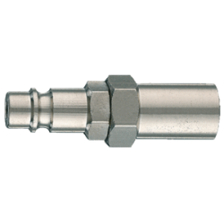 Engrenagem De Conexão Rápida Com Perfil Alemão Com Montagem Para Mangueira De Borracha 14/A OMNI ø 8 x 14 mm ANi
