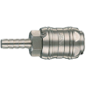 ANi Universal Bearing-Type Quick Coupler With Safety Release System 17/E Lux/S ø 8 mm