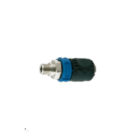 ANi Female Threaded Universal Automatic Quick Coupler With Safety Release - TM2 1/4 M