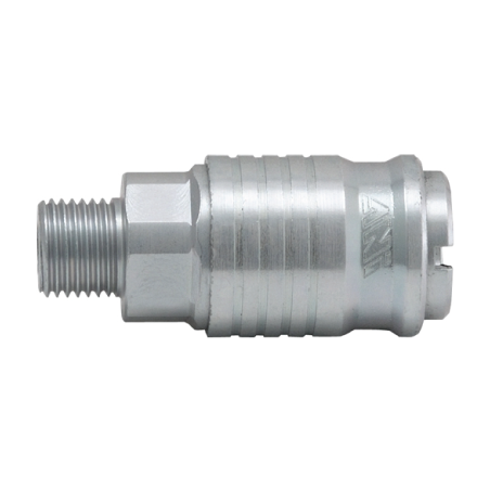 ANi Male/Female Threaded Bearing-Type Universal Quick Coupler 17/AM 1/4 M
