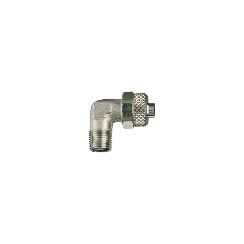 Conector Macho En L Para Mangueras De Nylon 40/CM 1/4M ø 8 x 6 mm ANi Conector Macho En L Para Mangueras De Nylon 40/CM 1/4M ø 8 x 6 mm ANi