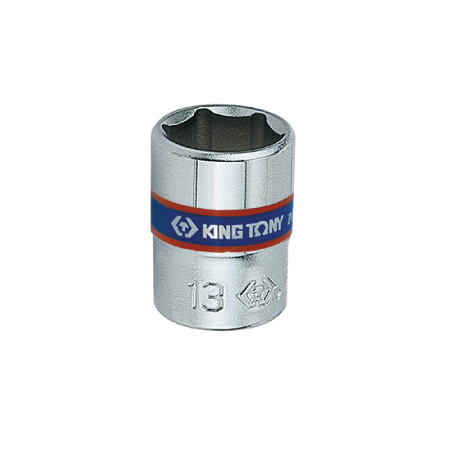KING TONY 1/4' 3.2mm 6 Points Standard Metric Socket