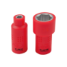 KING TONY 1/4'DR. VDE Insulated 6PT Metric Standard Socket 10mm