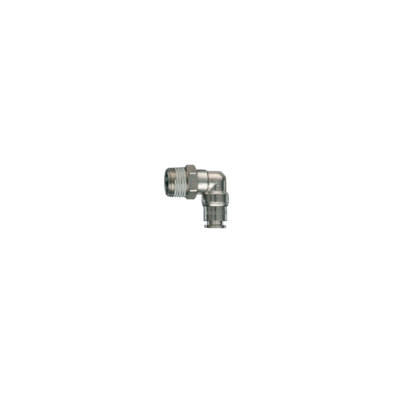 Conexão Macho Giratório De Encaixe Em L 50/CG M 1/8 M ø 6 mm ANi Conexão Macho Giratório De Encaixe Em L 50/CG M 1/8 M ø 6 mm ANi