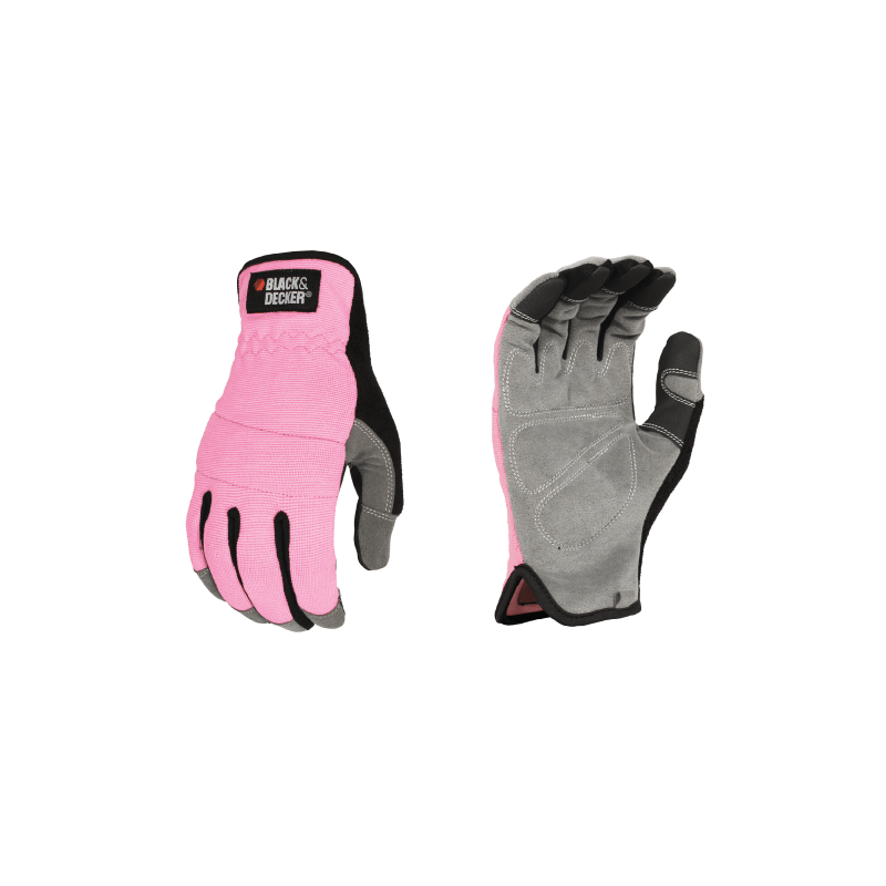 Luvas de Rendimento Rosa M BLACK+DECKER Luvas de Rendimento Rosa M BLACK+DECKER