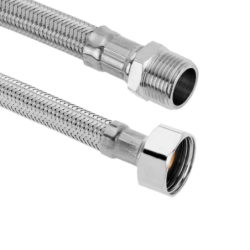 Conector De Mangueira Macho De Borracha Rosada Com Coluna 10/E 3/8 M ø 14 mm ANi