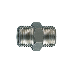 Conector Roscado Macho Duplo - Nipple 33/N7 3/8 M 3/8 M ANi