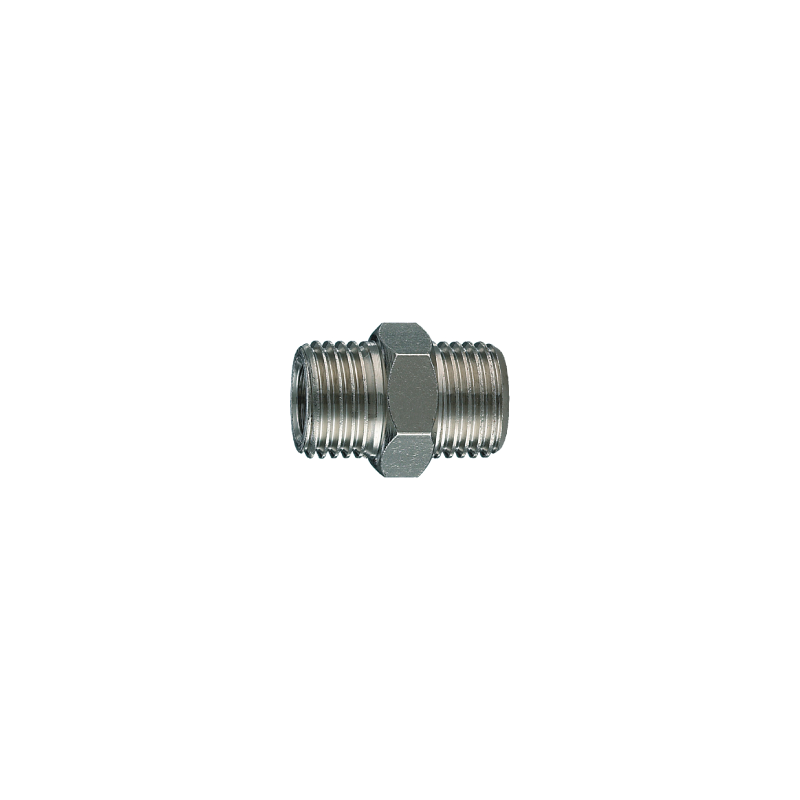 Conector Roscado Macho Duplo - Nipple 33/N7 3/8 M 3/8 M ANi Conector Roscado Macho Duplo - Nipple 33/N7 3/8 M 3/8 M ANi