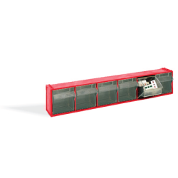 SISTEMA CASSETES 600X112X94 VERMELHO