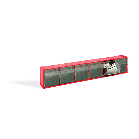 SISTEMA CASSETES 600X112X94 VERMELHO