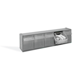 SISTEMA CASSETES 600X164X135 CINZA