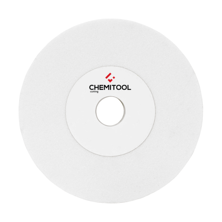CHEMITOOL White Ceramic Millstone Ø150x25 Hole Ø20