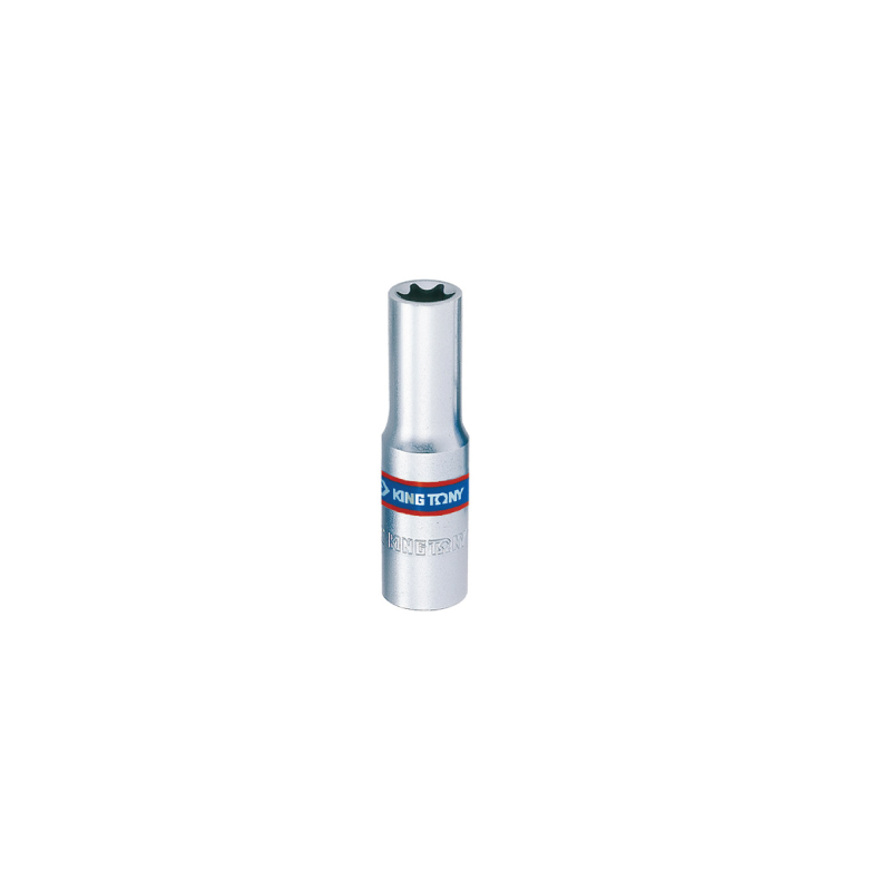 KING TONY 3/8' E8 Standard Socket for TORX® Screws 63mm KING TONY 3/8' E8 Standard Socket for TORX® Screws 63mm