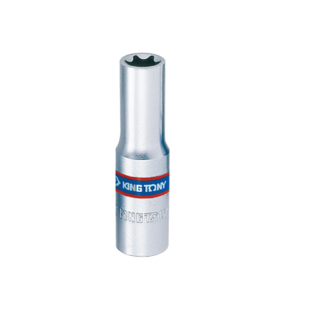 KING TONY 3/8' E8 Standard Socket for TORX® Screws 63mm