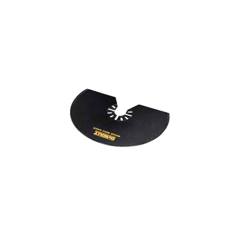 DeWalt Multi tool oscillating semi-circle cut wood and metal blade (100mm)
