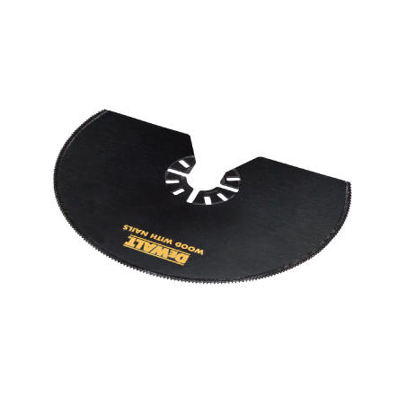 Hoja de sierra para multi-herramienta oscillante segmentada para madera y metal DeWalt (100mm)