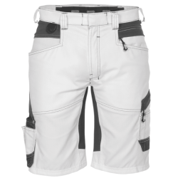 Pantalones Cortos Elásticos Axis Painter n.º 44 +/- 245 g/m² Blanco/Gris DASSY