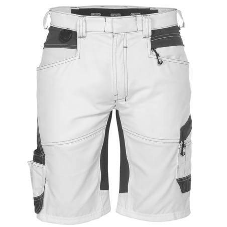 Pantalones Cortos Elásticos Axis Painter n.º 44 +/- 245 g/m² Blanco/Gris DASSY