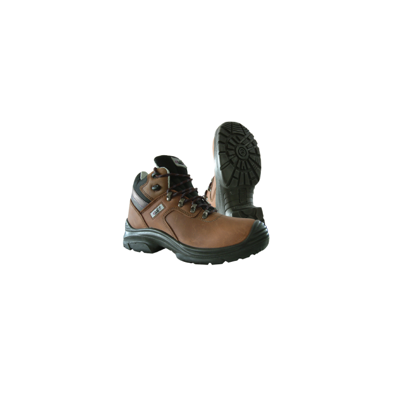 Botas S3 Compósito PU SRC nº 41 Castanha CHEMITOOL SAFETY
