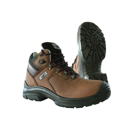 Botas S3 Compósito PU SRC nº 41 Castanha CHEMITOOL SAFETY
