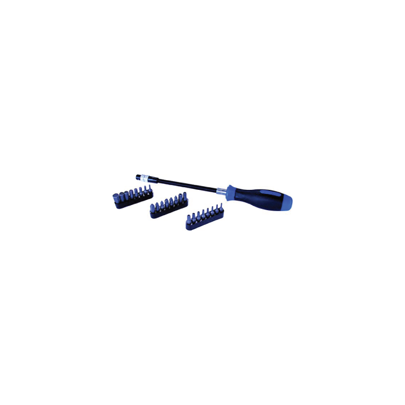 Juego Flexible de Portapuntas de Destornillador, Juego de 25 Piezas KING TONY Juego Flexible de Portapuntas de Destornillador, Juego de 25 Piezas KING TONY
