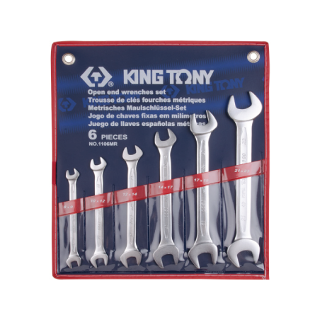 Juego de Llaves de Boca 6 (un.) 1106MR KING TONY