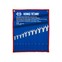 KING TONY Ultra-Light Long Combination Wrench Set 11 Pieces
