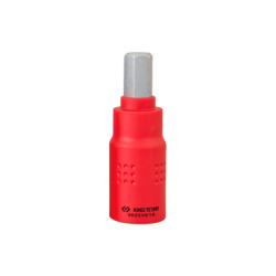VDE KING TONY Llaves de Vaso de 3/8' con Punta Hexagonal Aislada 4mm