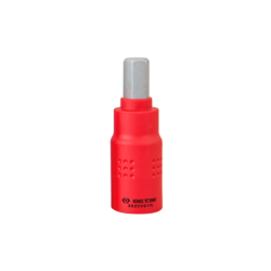 VDE KING TONY Llaves de Vaso de 3/8' con Punta Hexagonal Aislada 8mm
