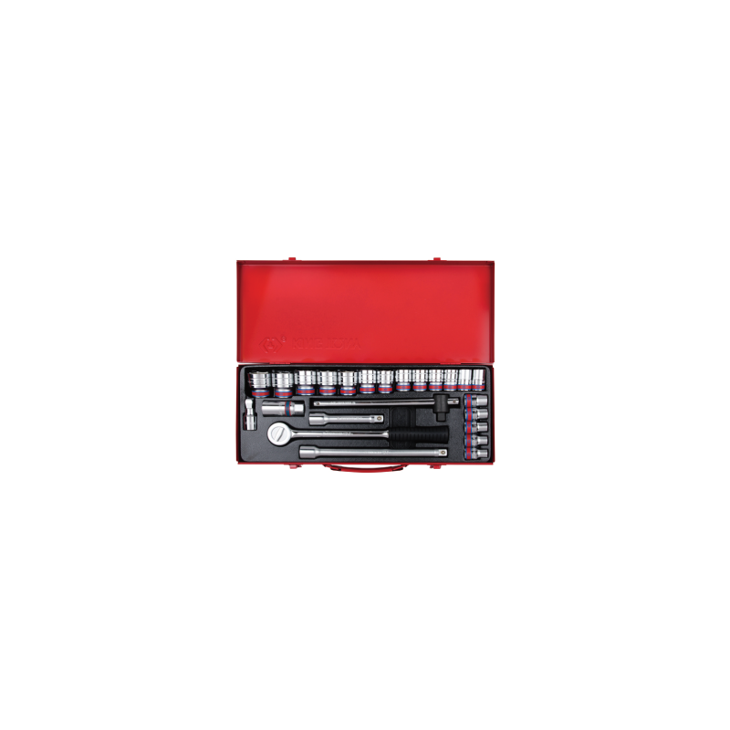 KING TONY 1/2' Socket Wrench Set - 26 (un.) 4511SR KING TONY 1/2' Socket Wrench Set - 26 (un.) 4511SR