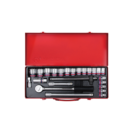 KING TONY 1/2' Socket Wrench Set - 26 (un.) 4511SR