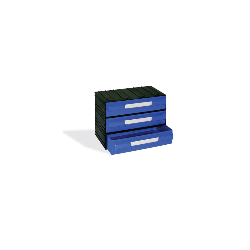 CAIXA 3 GAVETAS AZUL CAIXA 3 GAVETAS AZUL